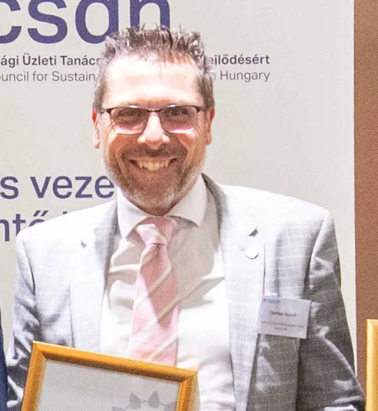 Semsei Rudolf nyerte el a Fenntartható Jövőért Díjat a vendéglátásban