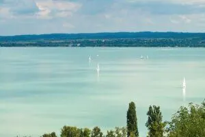 Balaton téli panoráma