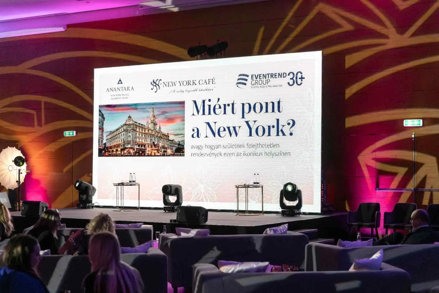 Egyedi rendezvényi élmény a New York Palotában